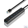 Kép 2/6 - Axagon HUE-SA7BP 7 portos USB3.0 gyorstöltő fekete HUB