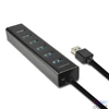 Kép 4/6 - Axagon HUE-SA7BP 7 portos USB3.0 gyorstöltő fekete HUB