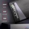 Kép 2/7 - Axagon EE25-A6M USB 3.2 fekete csavar nélküli külső alumínium 2,5" HDD/SSD ház
