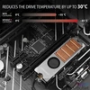 Kép 2/6 - Axagon CLR-M2FAN hűtőborda M.2 SSD-hez