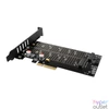 Kép 5/10 - Axagon PCEM2-DC PCI-Express - NVME+NGFF M.2 hűtővel ellátott adapter