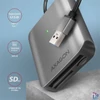 Kép 5/6 - Axagon CRE-S3 USB-A 3.2 SD/microSD/CF külső kártyaolvasó
