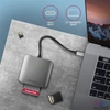 Kép 7/8 - Axagon CRE-S3C USB-C 3.2 SD/microSD/CF külső kártyaolvasó