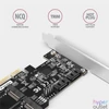 Kép 4/7 - Axagon PCES-SA4M2 2db belső SATAIII portos + 2db SATA M.2 foglalat PCI-Express kártya