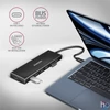 Kép 3/6 - Axagon HUE-F7C SuperSpeed USB-C FLAT CHARGING hub