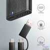 Kép 10/10 - Axagon EEM2-SB2 USB-C 3.2 Gen 2 - M.2 NVMe/SATA fekete csavar nélküli külső SSD ház