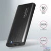 Kép 8/10 - Axagon EEM2-SB2 USB-C 3.2 Gen 2 - M.2 NVMe/SATA fekete csavar nélküli külső SSD ház