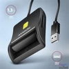 Kép 3/6 - Axagon CRE-SM3SD USB Smart card & SD/microSD/SIM card FlatReader okos kártyaolvasó