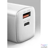 Kép 3/7 - Axagon ACU-PQ30W USB-C + QC3.0 30W fehér fali töltő