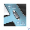 Kép 3/4 - Axagon CRE-DAC Mobil USB 3.2 Gen 1 USB-C + USB-A SD/microSD mini kártyaolvasó