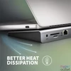 Kép 13/13 - Axagon HMC-4KX3 11in1 ezüst Type C USB HUB