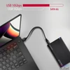 Kép 3/6 - Axagon EE25-GTR USB-C 3.2 Gen 2 SATA 6G 2,5" fekete HDD/SSD ház