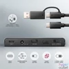 Kép 8/8 - Axagon ADSA-CC USB-C 10Gbps NVMe M.2/SATA 2,5"/3,5" HDD/SSD másoló