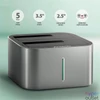 Kép 2/9 - Axagon ADSA-DC SuperSpeed USB DUAL 2.5"/3.5" HDD/SSD DUAL dokkoló