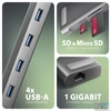 Kép 3/9 - Axagon HMC-10HLS USB-C 5Gbps LONGER 9in1 hub