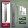 Kép 9/9 - Axagon HMC-10HLS USB-C 5Gbps LONGER 9in1 hub