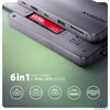 Kép 2/4 - Axagon HMC-6GM2 6in1 USB HUB