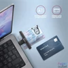 Kép 4/6 - Axagon CRE-SMPC USB-C Smart card PocketReader okos kártyaolvasó