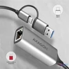 Kép 6/7 - Axagon ADE-TXCA Type-A + Type-C USB 3.2 - Gigabit Ethernet adapter