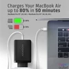 Kép 11/16 - AXAGON ACU-DPQ100 3x port (USB + dual USB-C), PD3.0/QC4+/PPS/Apple 100W fekete GaN töltő