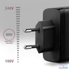 Kép 7/16 - AXAGON ACU-DPQ100 3x port (USB + dual USB-C), PD3.0/QC4+/PPS/Apple 100W fekete GaN töltő