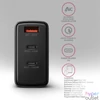 Kép 8/16 - AXAGON ACU-DPQ100 3x port (USB + dual USB-C), PD3.0/QC4+/PPS/Apple 100W fekete GaN töltő