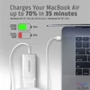 Kép 11/16 - AXAGON ACU-DPQ65W 3x port (USB + dual USB-C), PD3.0/QC4+/PPS/Apple 65W fehér GaN töltő