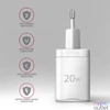Kép 13/16 - AXAGON ACU-PQ20W QC3.0/AFC/FCP + PD type-C 20W fehér töltő