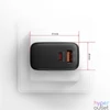 Kép 12/16 - AXAGON ACU-PQ45 QC3.0,4.0/AFC/FCP/PPS/Apple + PD type-C 45W fekete töltő