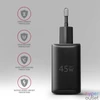 Kép 8/16 - AXAGON ACU-PQ45 QC3.0,4.0/AFC/FCP/PPS/Apple + PD type-C 45W fekete töltő