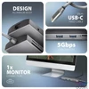 Kép 4/7 - AXAGON HMC-8HLSA USB-C 3.2 Gen 1 3x USB-A + 4K/30Hz HDMI + SD/microSD GLAN Audio PD 100W hub