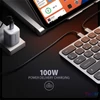 Kép 8/11 - AXAGON HMC-KB-HU Magyar billentyűzet és 9 az 1-ben hub