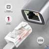 Kép 2/6 - Axagon ADE-TXPD Kompakt alumínium USB-C 3.2 Gen1 Gigabit Ethernet 10/100/1000Mbit adapter