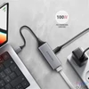 Kép 3/6 - Axagon ADE-TXPD Kompakt alumínium USB-C 3.2 Gen1 Gigabit Ethernet 10/100/1000Mbit adapter