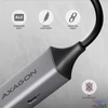 Kép 5/6 - Axagon ADE-TXPD Kompakt alumínium USB-C 3.2 Gen1 Gigabit Ethernet 10/100/1000Mbit adapter