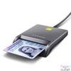 Kép 1/4 - Axagon CRE-SM3T Kompakt asztali USB-A okos kapcsolat Smart / ID kártya olvasó