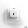 Kép 7/7 - Axagon ACU-PD30W 30W PD 3.0 QC Type-C fehér hálózati töltő
