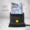Kép 4/9 - Axagon CRE-SM2 USB 2.0 Smart / ID / SD / MicroSD / SIM kártyaolvasó
