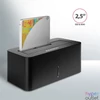 Kép 9/9 - Axagon ADSA-SN USB 3.0 SATA fekete dokkoló állomás