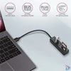 Kép 2/5 - Axagon HMA-CR3A 3 portos USB3.2. Gen 2 fekete HUB kártyaolvasóval