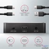 Kép 2/8 - Axagon ADSA-M2C USB-C 3.2 M.2 fekete dual dokkoló állomás