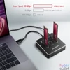 Kép 8/8 - Axagon ADSA-M2C USB-C 3.2 M.2 fekete dual dokkoló állomás