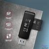 Kép 4/5 - Axagon CRE-S2N Superspeed USB 3.2 Gen 1 Type-A, slim SD/microSD kártyaolvasó