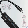 Kép 3/5 - Axagon HMC-GL3A SuperSpeed USB3.2 Gen 1 C HUB + Gigabit LAN