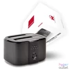 Kép 1/4 - Axagon ADSA-ST USB 3.0 SATA fekete dual dokkoló állomás