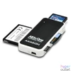 Kép 1/4 - Axagon CRE-X1 USB 2.0 SD/microSD/MS/CF/XD kártyaolvasó