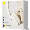 Kép 4/4 - Baseus Bowie H1 ANC Bluetooth fehér fejhallgató