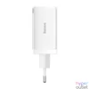Kép 2/4 - Baseus CCGP120202 GaN5 Pro 65W 2xUSB C/USB fehér töltő