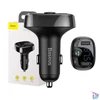 Kép 4/4 - Baseus T típusú Bluetooth FM Transzmitter és 2xUSB autós töltő Fekete CCMT000001