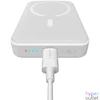 Kép 2/5 - Baseus P10059001223-00 Mini Air 10000mAh 20W mágneses fehér power bank